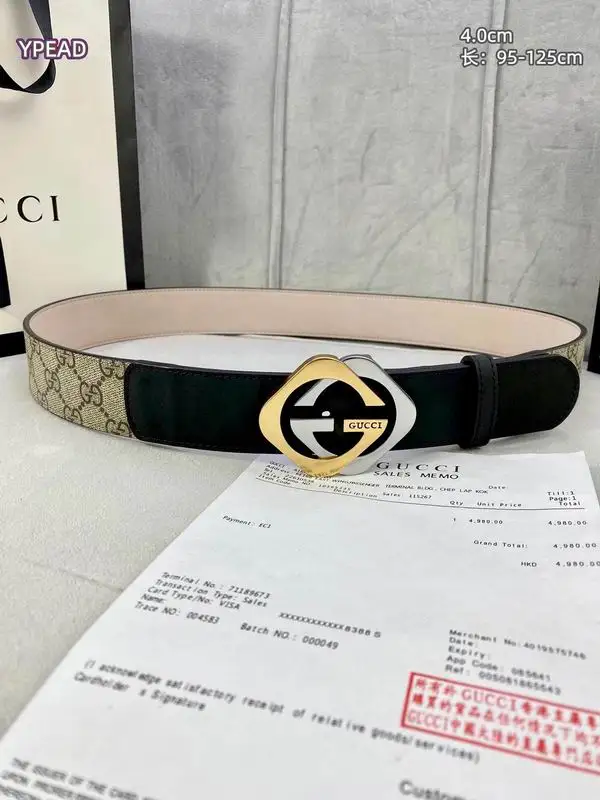 Gucci belt 40mmX95-125cm 8L58